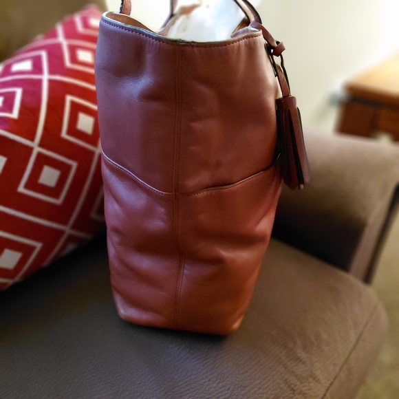 Coach Legacy Leather Turnlock Tote - Picture 11 of 14